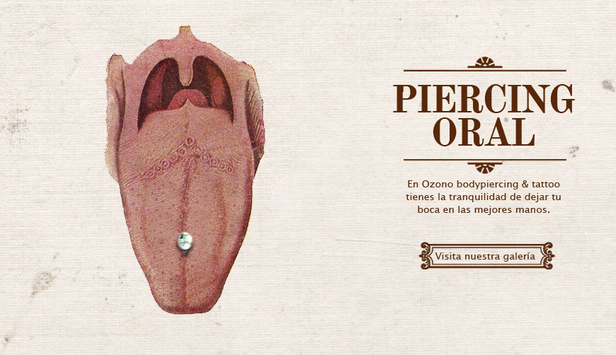 Galería piercing oral